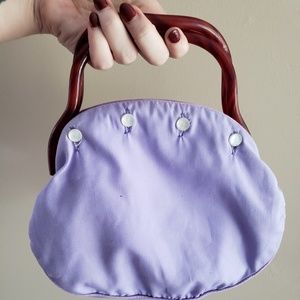 Vintage Bermuda Bag by Delanthe w Lavender Cover